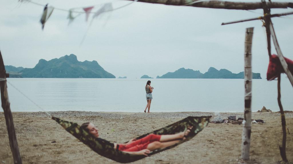 Woodstock Beach Camp Hien Hao Exterior photo